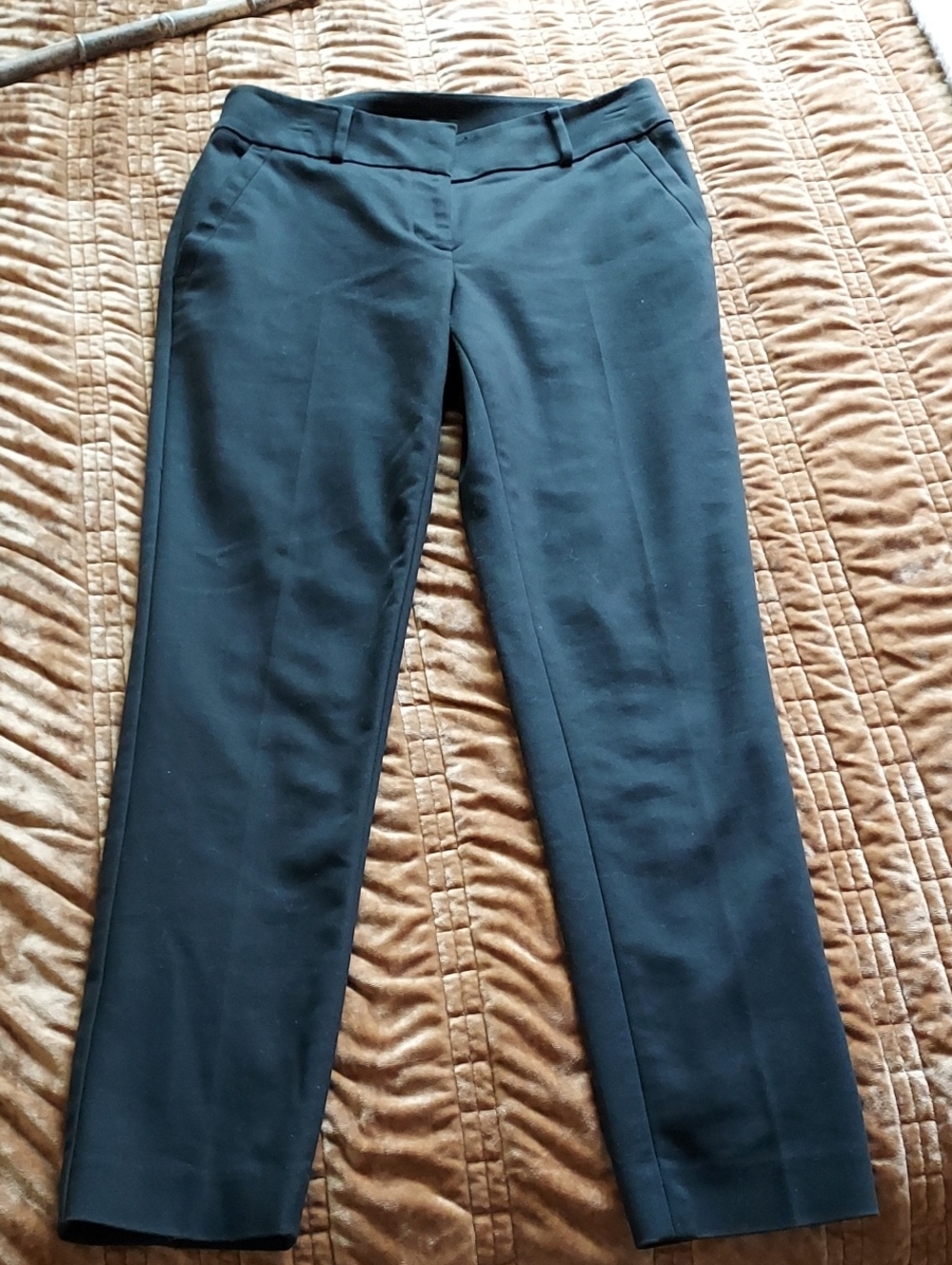 LOFT Women's Black Marisa Skinny Tailored Trousers Size 4